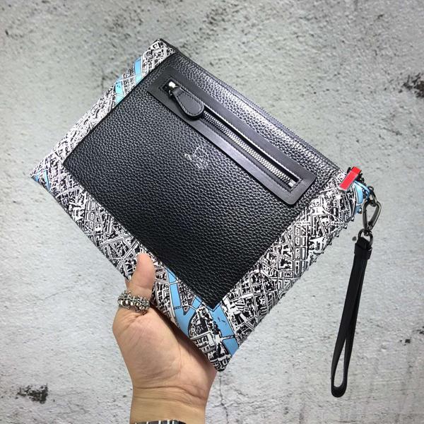 ルブタン コピー Christian Louboutin Peter Pouch クラッチバッグ Etain 2015年春夏新作 1145048-0001-CM57